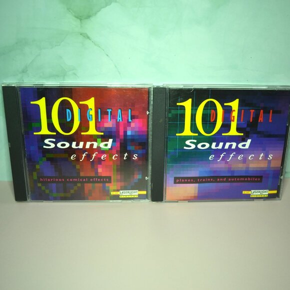 Laser Light 5 CD Set Sound Effects Podcast Story Effects Production Events - Picture 6 of 7